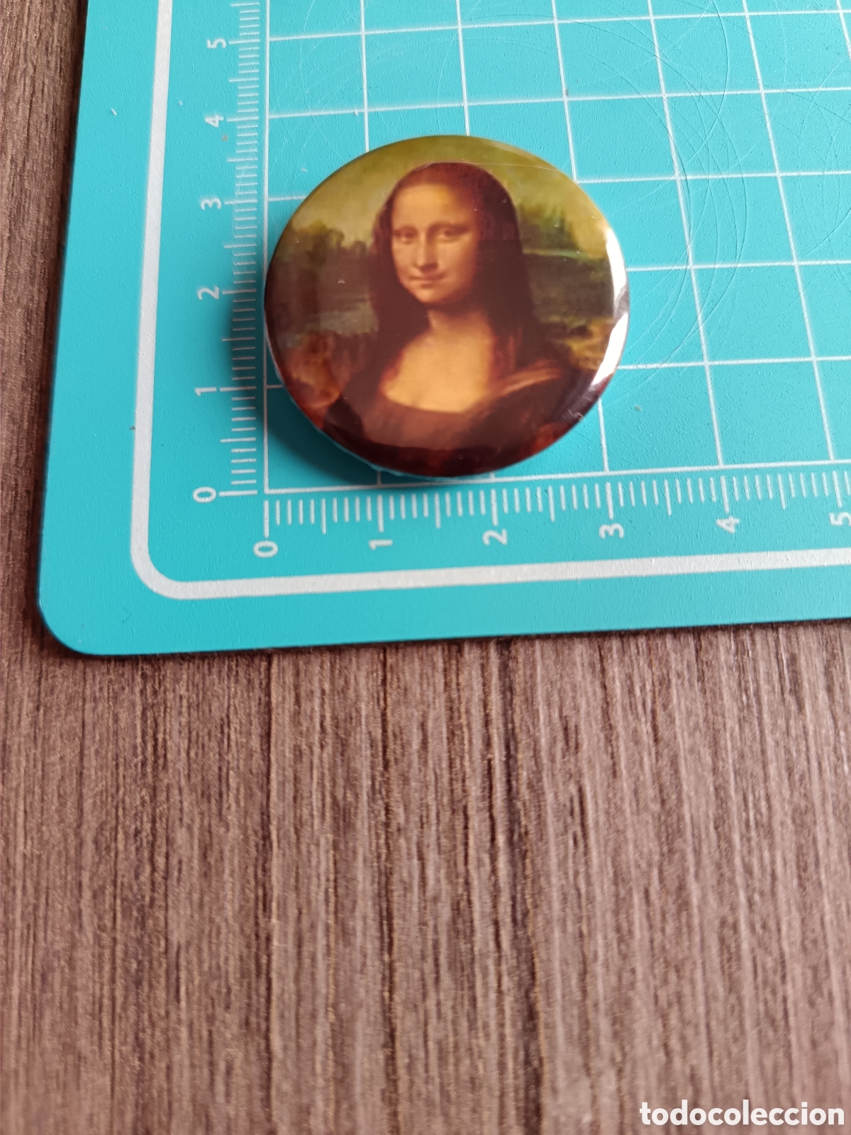 Pins de colecci&oacute;n: Chapa Pin vintage Mona Lisa de Leonardo Da Vinci