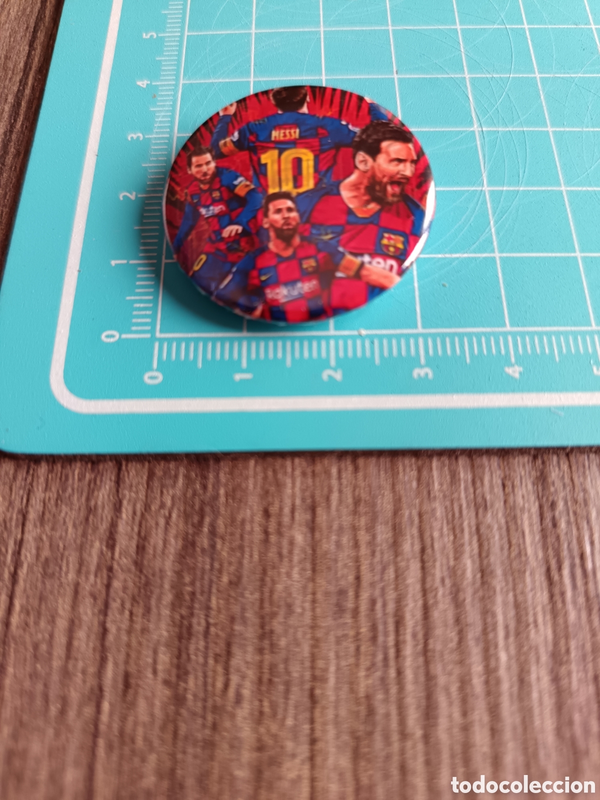 Pins de colecci&oacute;n: Chapa pin vintage Messi F&uacute;tbol Club Barcelona