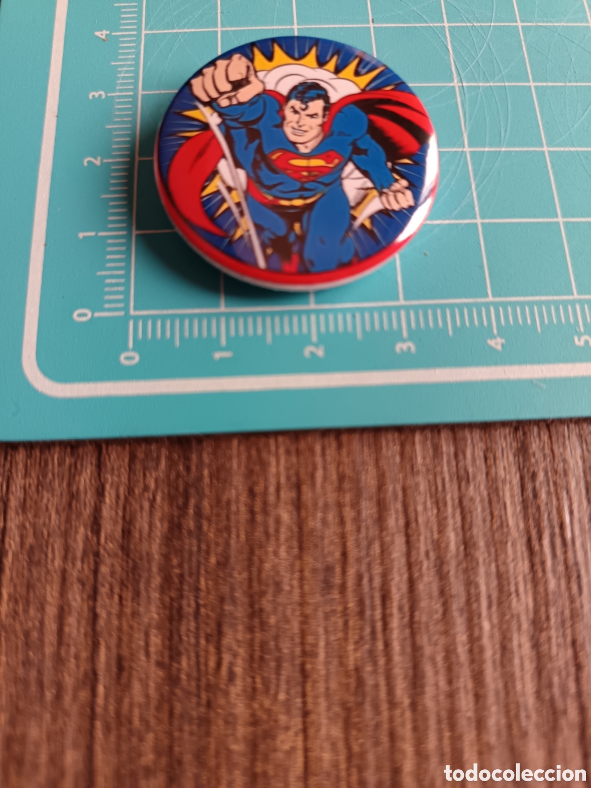 Pins de colecci&oacute;n: Chapa pin vintage Superman DC Comics