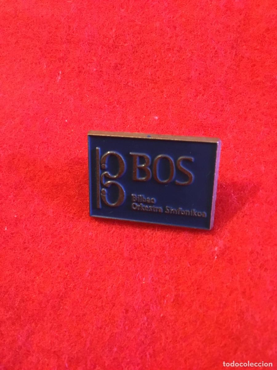 Pins de colecci&oacute;n: Antiguo pin insignia Orquesta sinf&oacute;nica de Bilbao