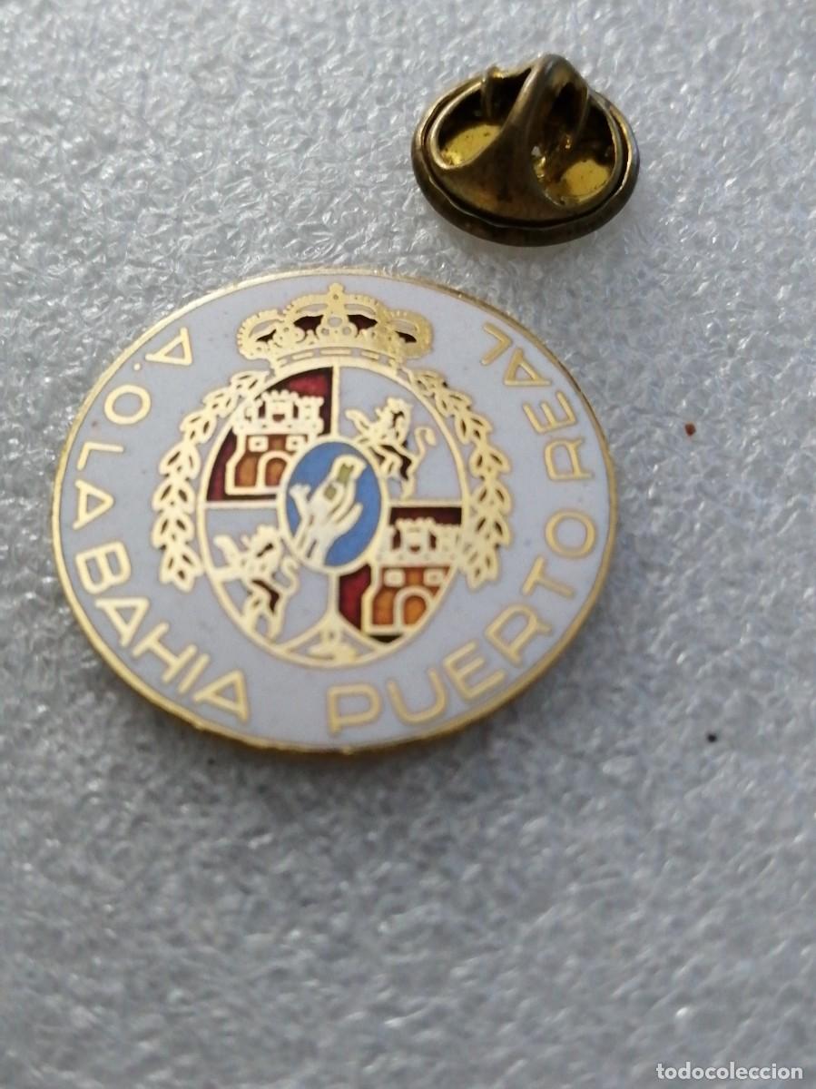 Pins de colecci&oacute;n: PIN 000 &Uacute;NICO ESMALTADO A FUEGO INSIGNIA ANTIGUA ASOCIACION ORNITOLOGICA LA BAH&Iacute;A PUERTO REAL