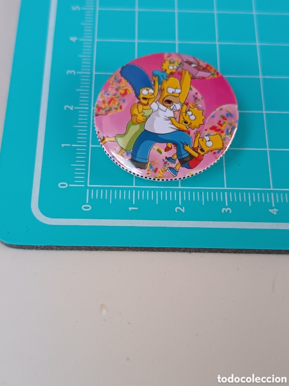 Pins de colecci&oacute;n: Chapa pin vintage The Simpsons - Foto 1