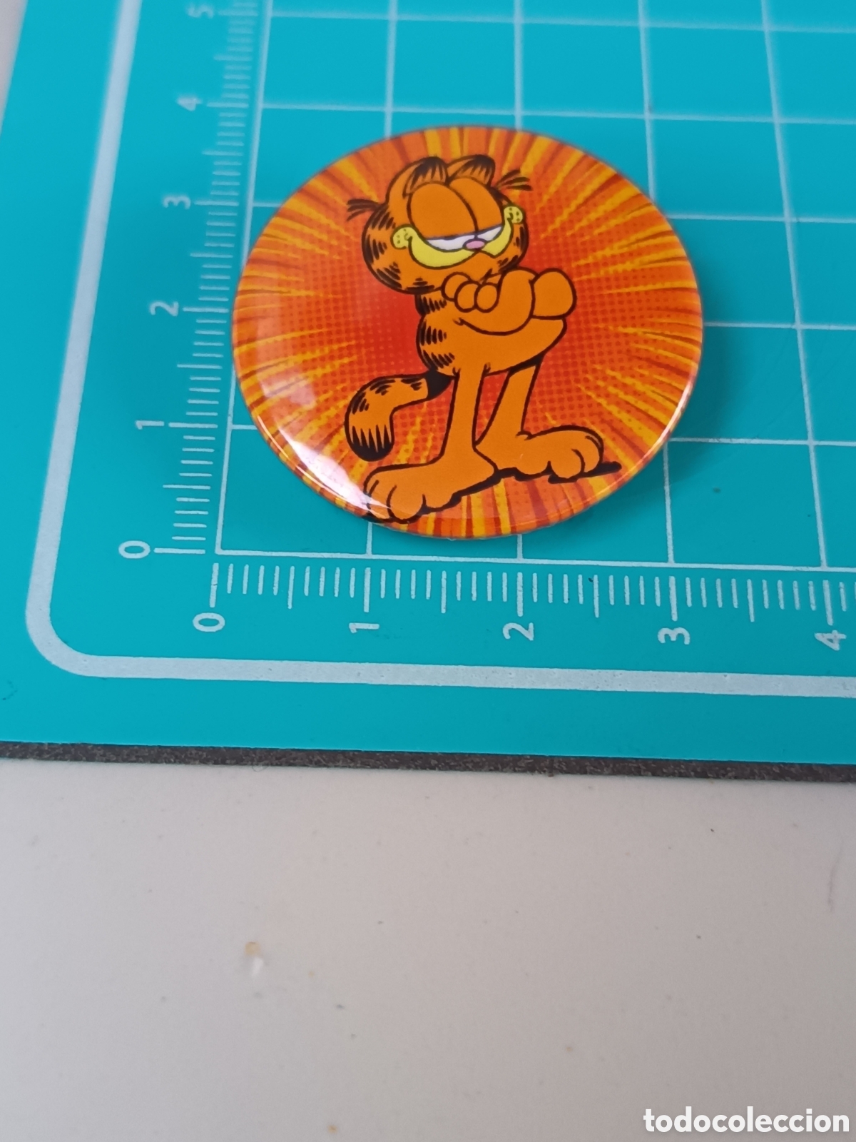 Pins de colecci&oacute;n: Chapa pin vintage Garfield