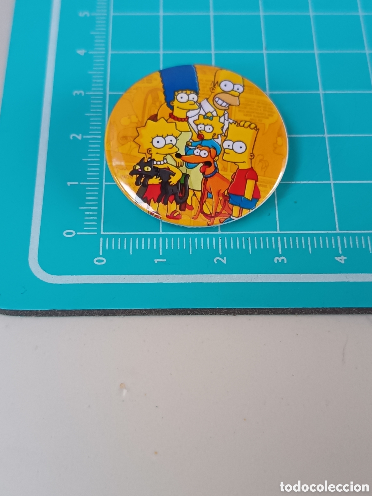 Pins de colecci&oacute;n: Chapa pin vintage The Simpsons - Foto 1