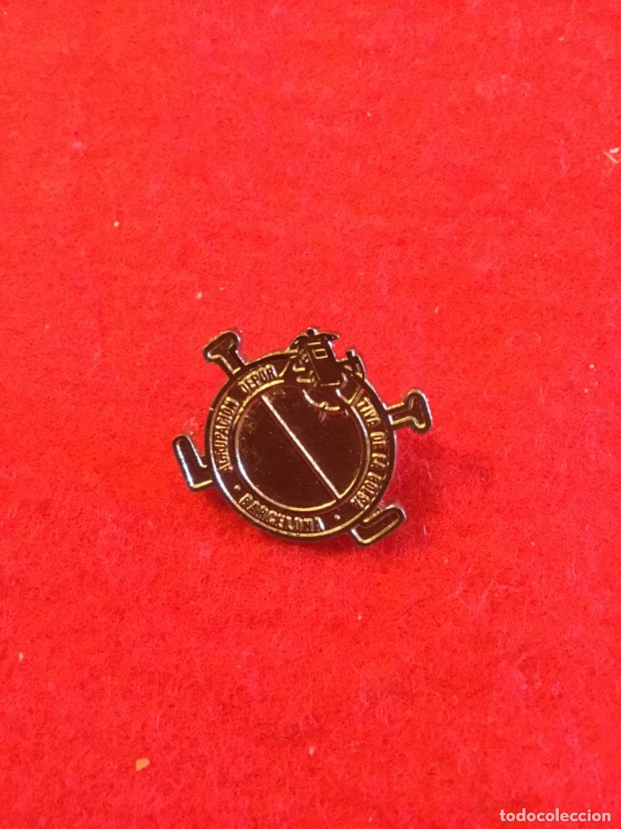 Pins de colecci&oacute;n: PIN agrupaci&oacute;n deportiva de la bolsa Barcelona plateado muy dif&iacute;cil y raro