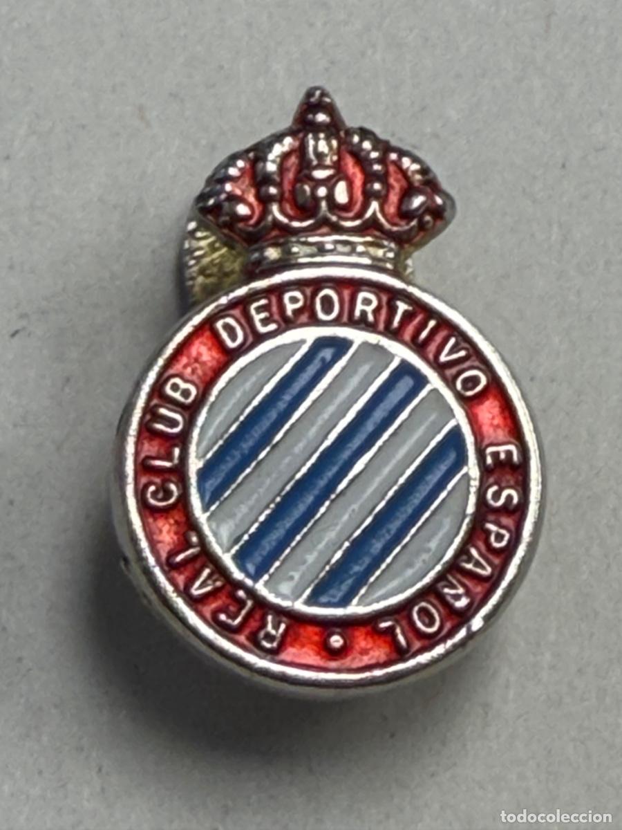 Pins de colecci&oacute;n: ANTIGUA INSIGNIA FUTBOL REAL CLUB DEPORTIVO ESPA&Ntilde;OL