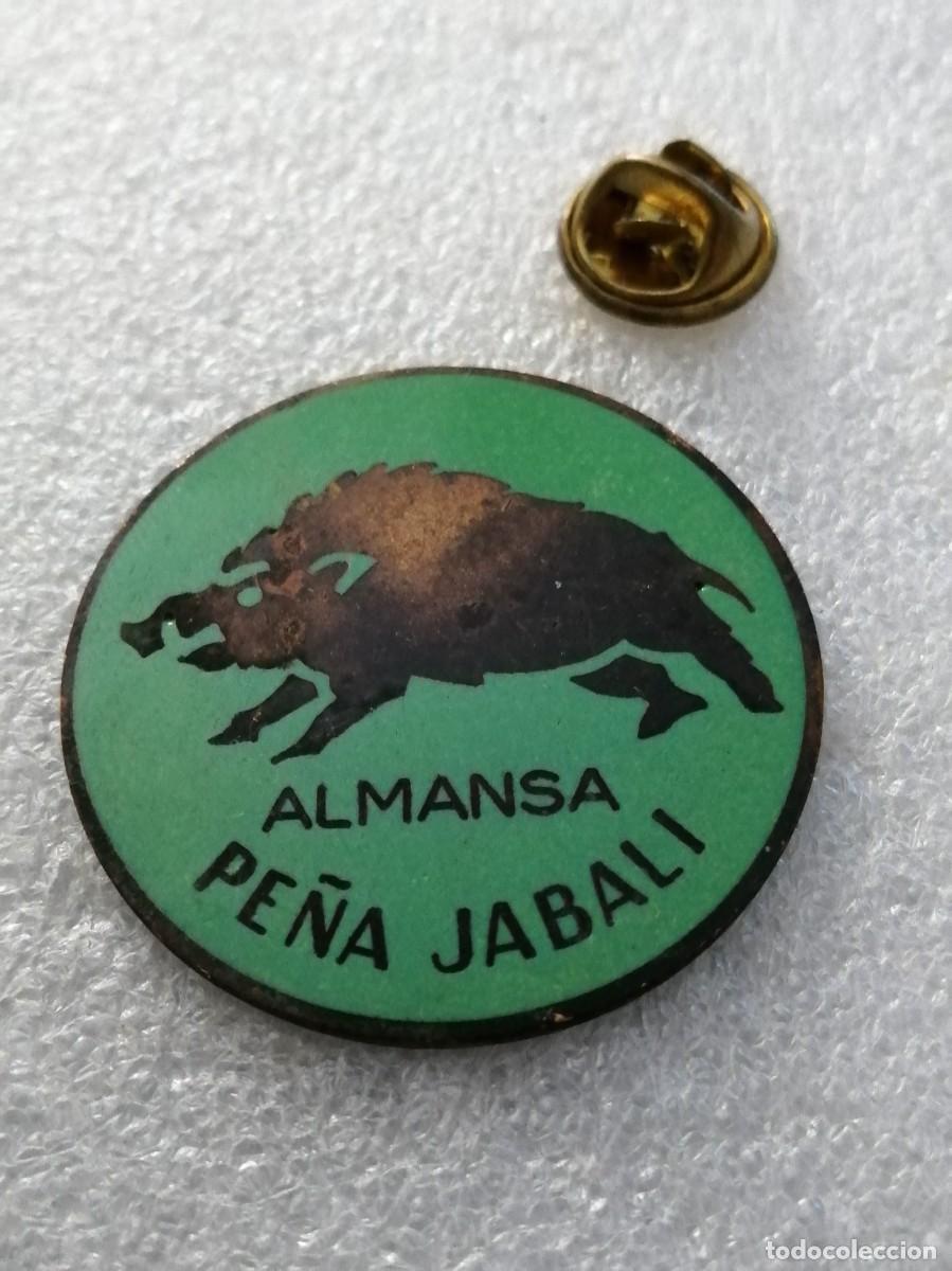 Pins de colecci&oacute;n: PINS 000 &Uacute;NICO CAZA JABAL&Iacute; PE&Ntilde;A CAZADORES ALMANSA GUARDO JABATO CAZA MAYOR PIN PINES