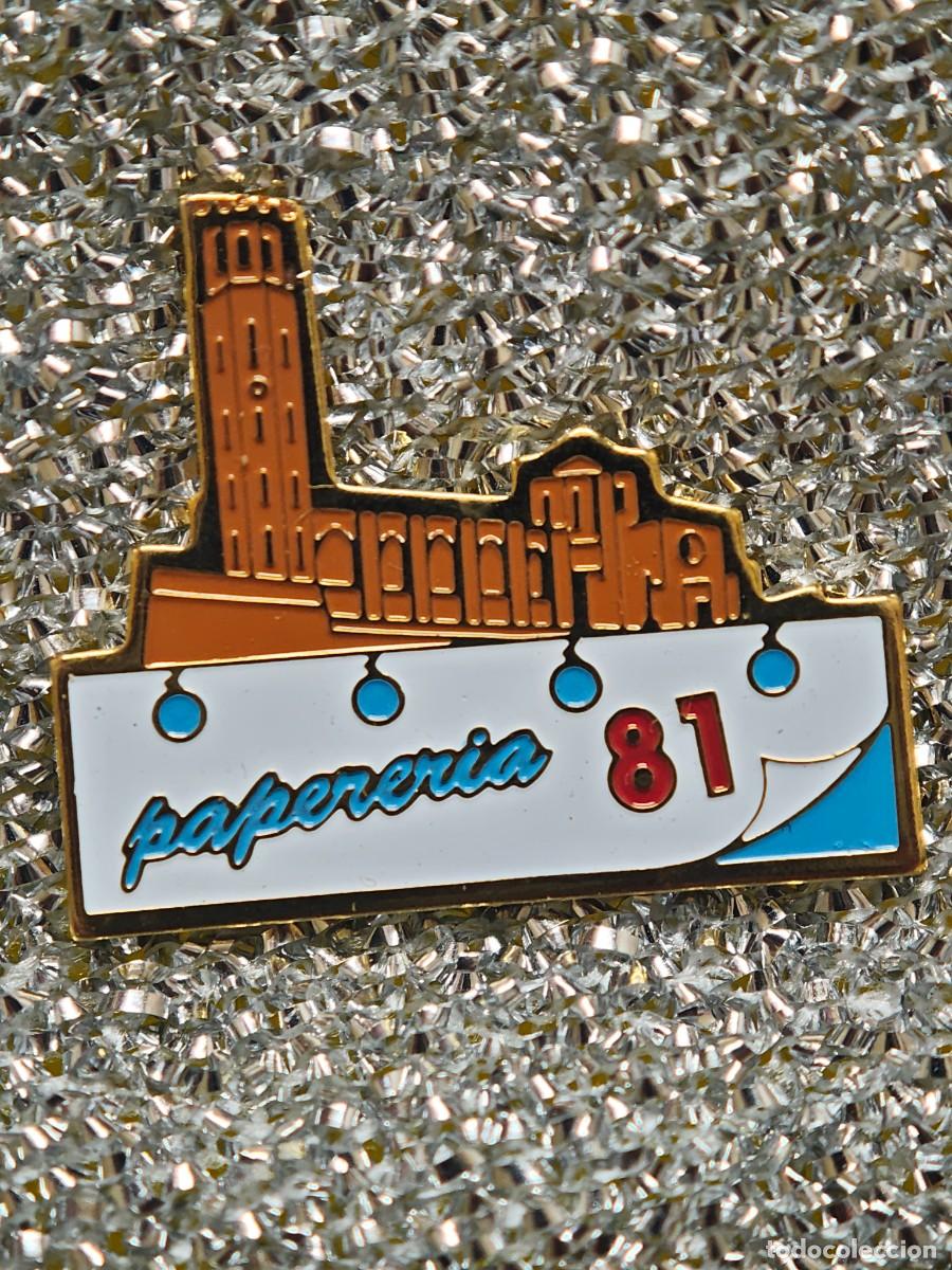 Pins de colecci&oacute;n: PIN LLEIDA PAPELERIA 81 CASTILL9