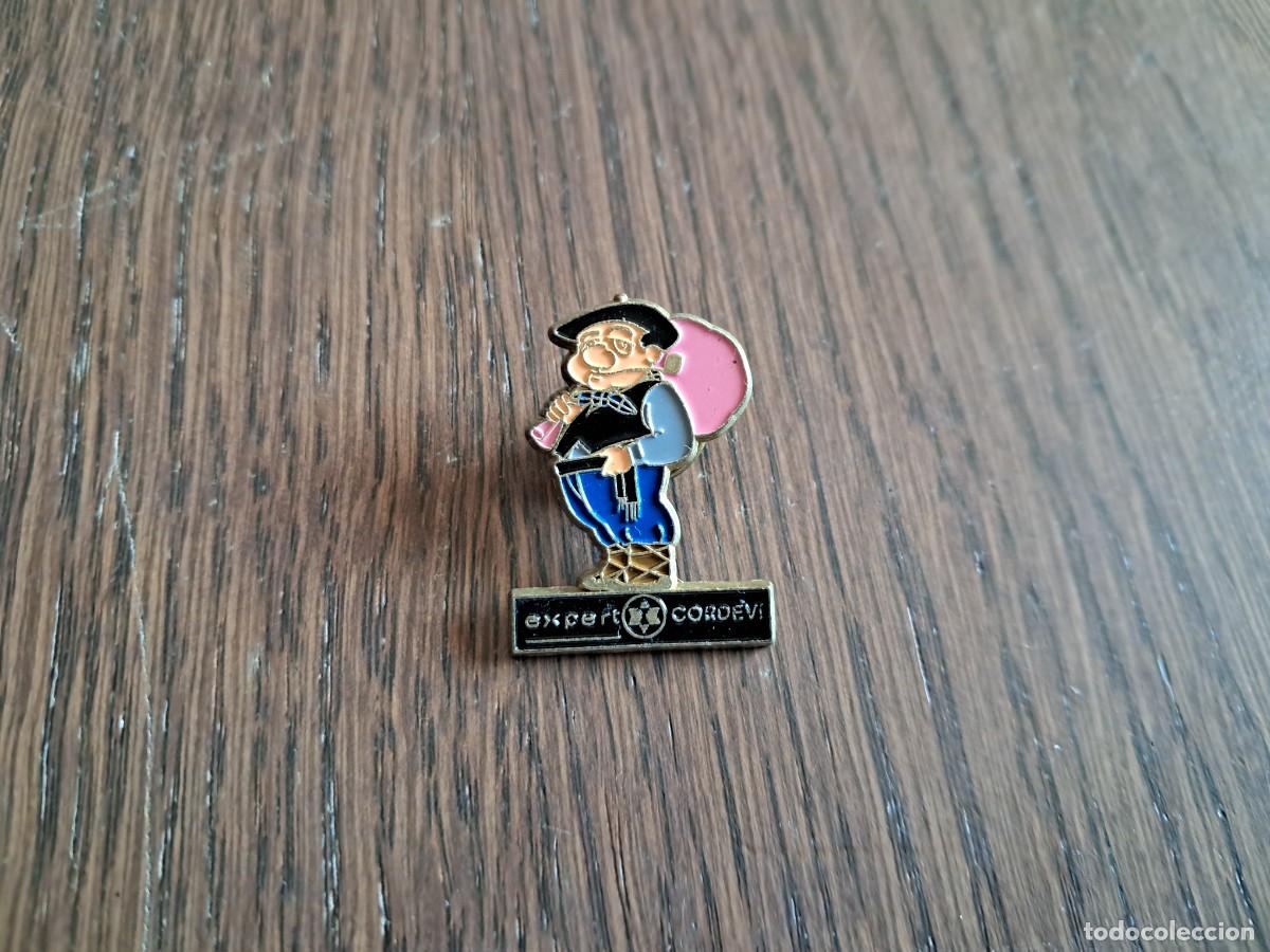 Pins de colecci&oacute;n: pin de publicidad, Expert, Cordevi. cadena electrodom&eacute;ticos.