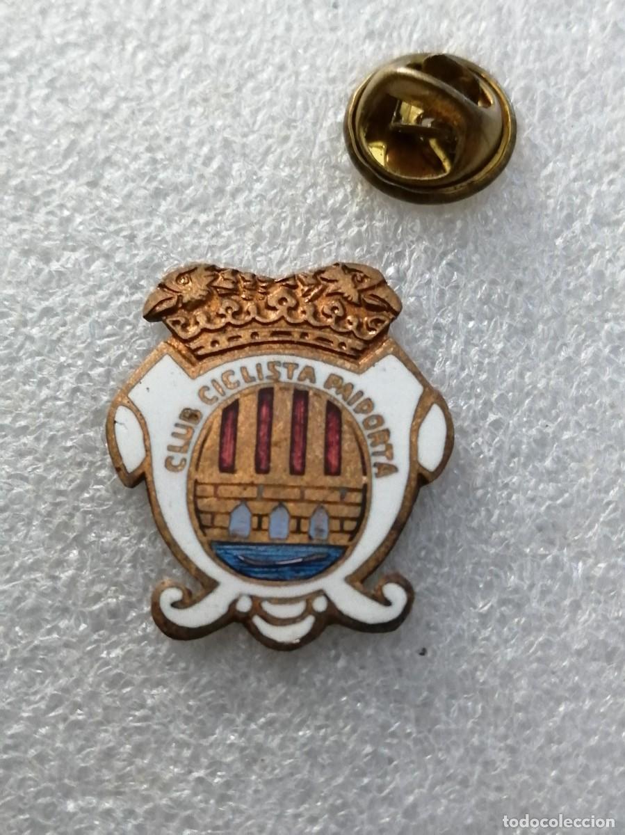 Pins de colecci&oacute;n: PINS 000 &Uacute;NICO CLUB CICLISTA PAIPORTA VALENCIA DANA BICICLETA CICLISMO ESMALTADO FUEGO ANTIGUO