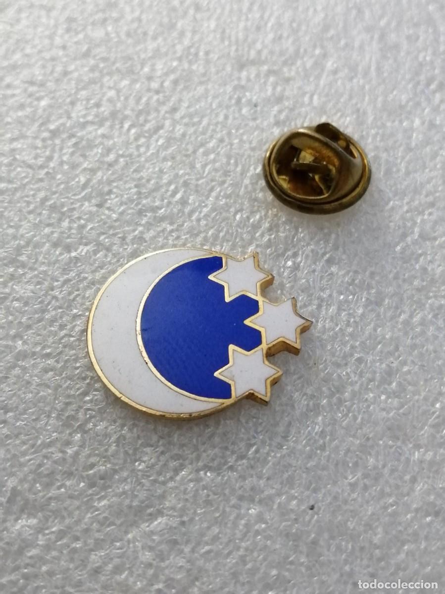 Pins de colecci&oacute;n: PINS 000 &Uacute;NICO TUI TUY TUDE ESCUDO HER&Aacute;LDICO GALICIA GALIZA GALLAECIA LUNA ESMALTADO FUEGO ANTIGUO