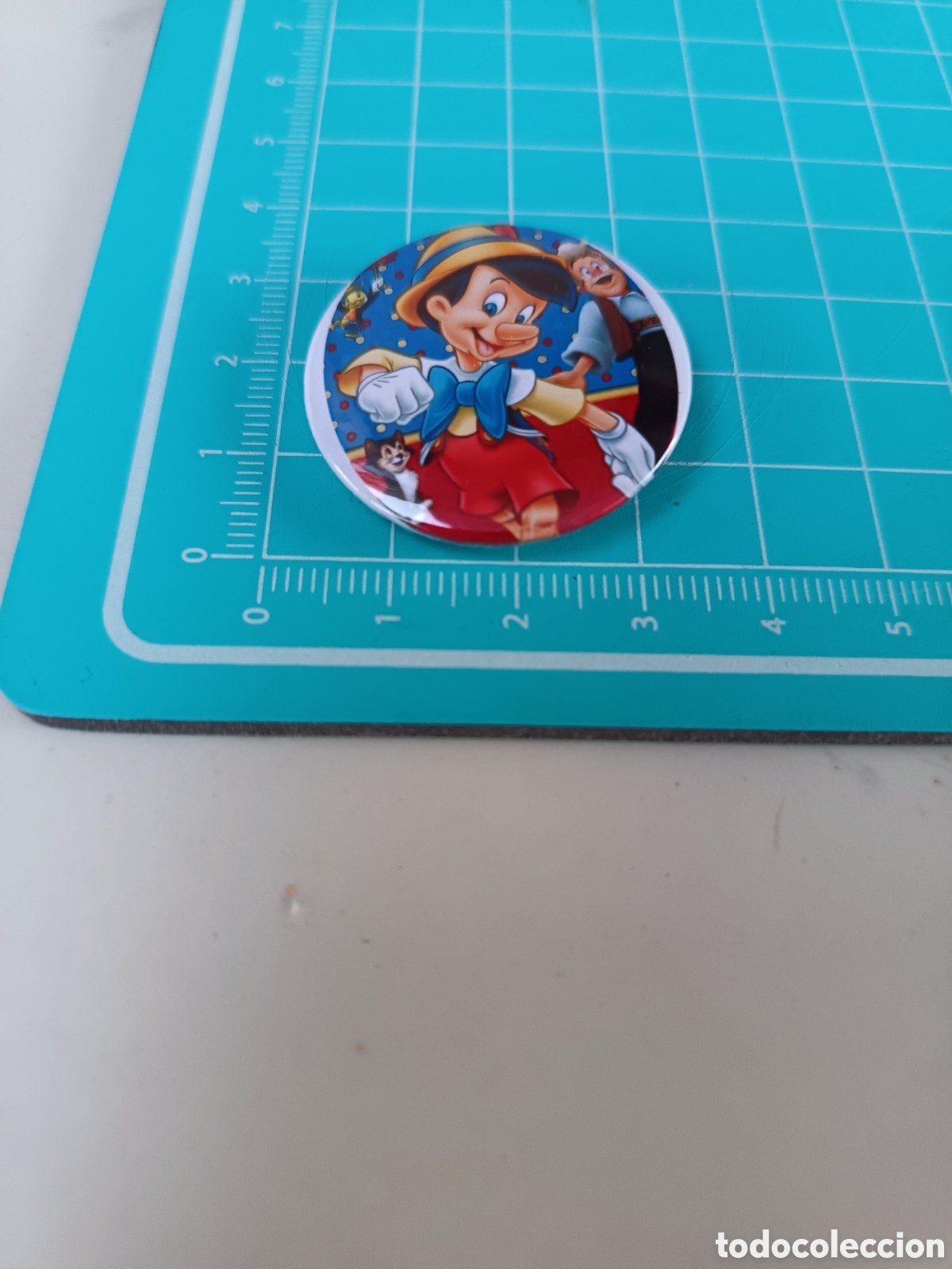 Pins de colecci&oacute;n: Chapa pin vintage Pinocho de Disney
