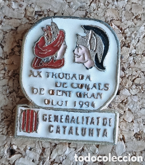 Pins de colecci&oacute;n: PIN XX TROBADA DE CORALS DE GENT GRAN OLOR 1994