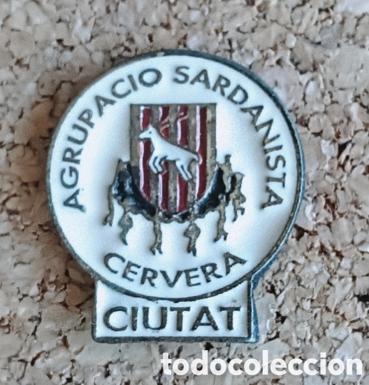 Pins de colecci&oacute;n: PIN AGRUPACI&Oacute; SARDANISTA CERVERA CIUTAT