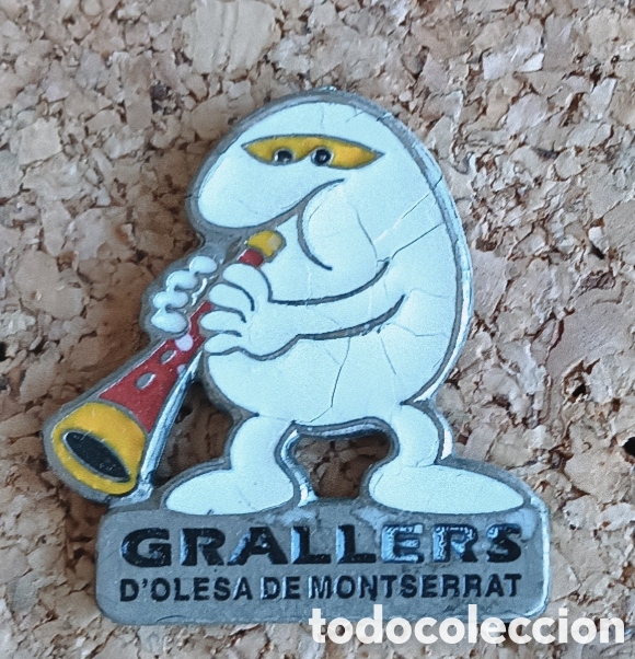 Pins de colecci&oacute;n: PIN GRALLERS OLESA DE MONTSERRAT