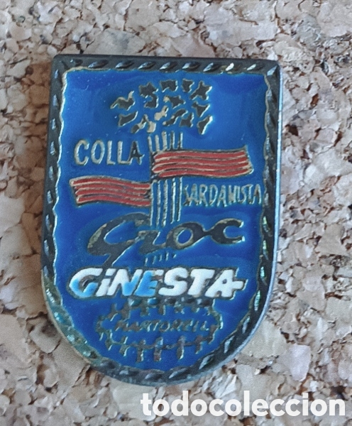 Pins de colecci&oacute;n: PIN COLLA SARDANISTA GROC GINESTA MARTORELL