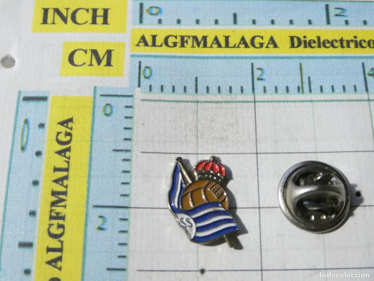 Pins de colecci&oacute;n: PIN DE DEPORTES. F&Uacute;TBOL. REAL SOCIEDAD SAN SEBASTIAN. ESCUDO EQUIPO.