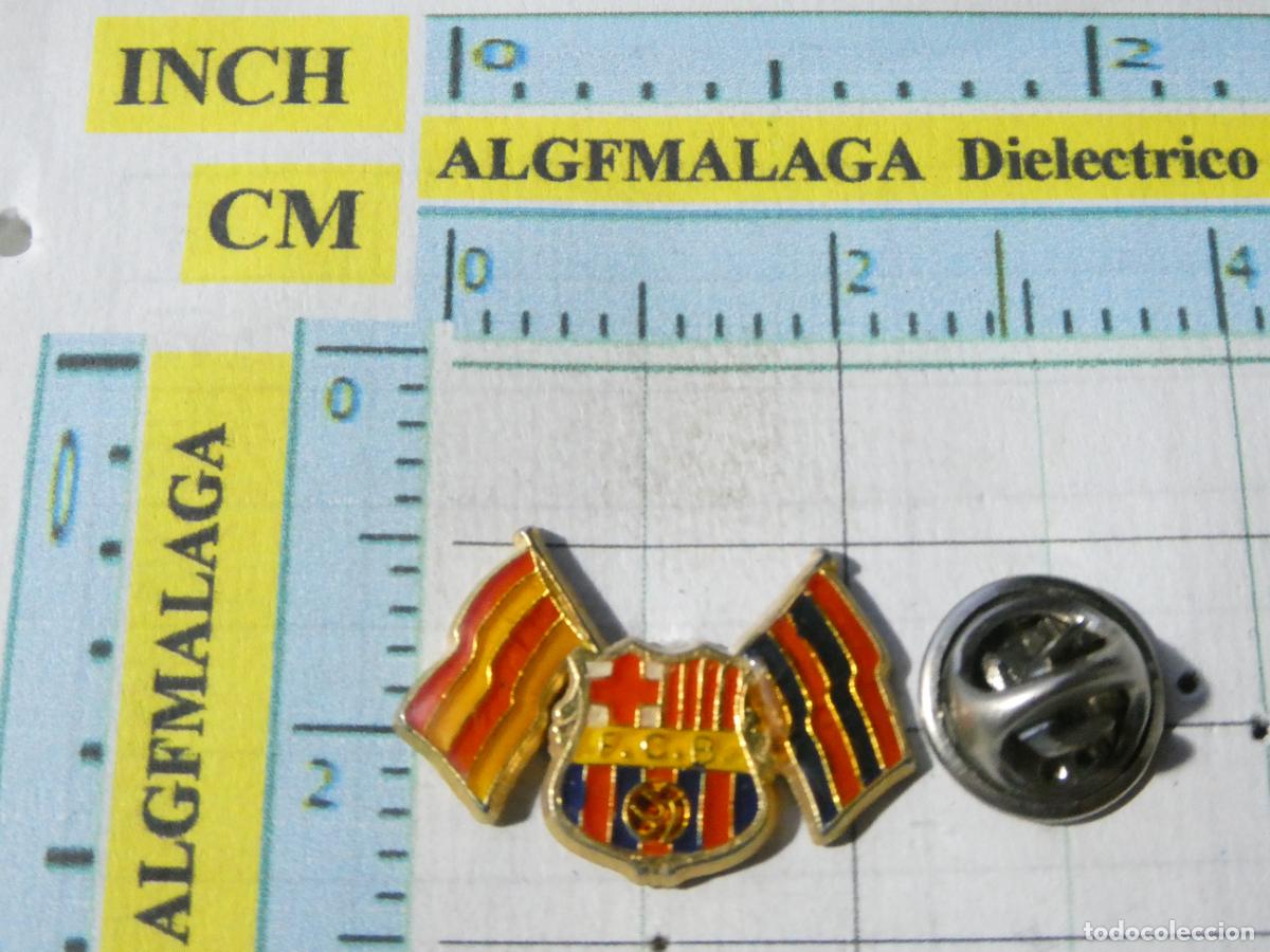 Pins de colecci&oacute;n: PIN DE DEPORTES. F&Uacute;TBOL. FC BARCELONA BANDERAS. ESCUDO EQUIPO.