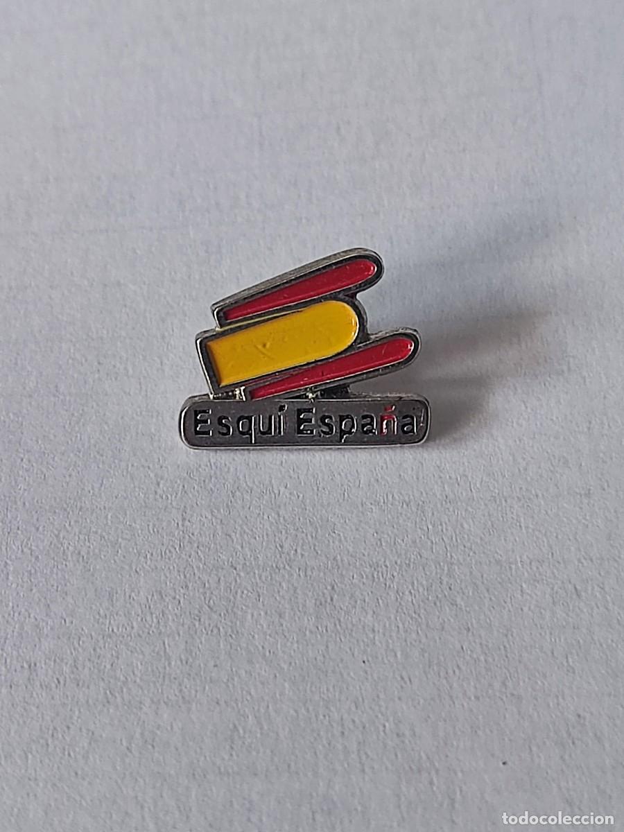 Pins de colecci&oacute;n: PIN ESQUI ESPA&Ntilde;A, EL DE LA FOTOGRAFIA