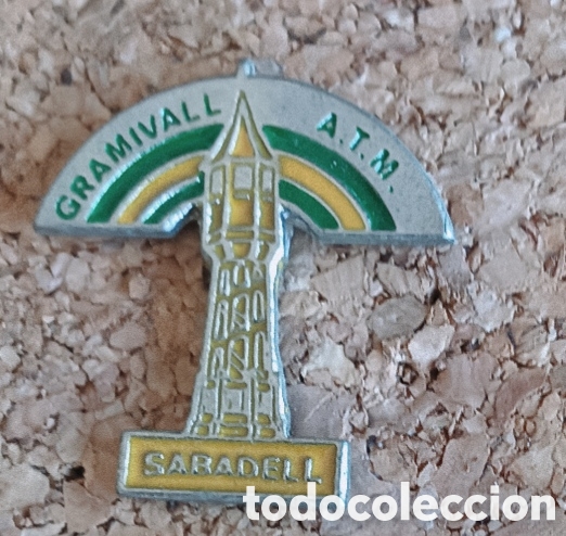 Pins de colecci&oacute;n: PIN TRANSPORTE P&Uacute;BLICO GRAMIVALL A.T.M SABADELL
