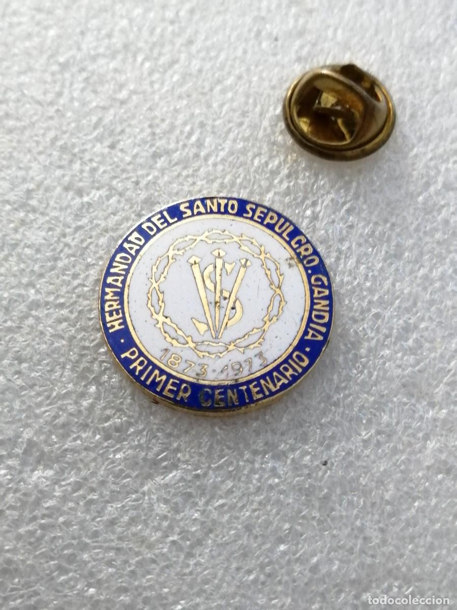Pins de colecci&oacute;n: PINS 000 &Uacute;NICO 1973 GAND&Iacute;A HERMANDAD DEL SANTO SEPULCRO
