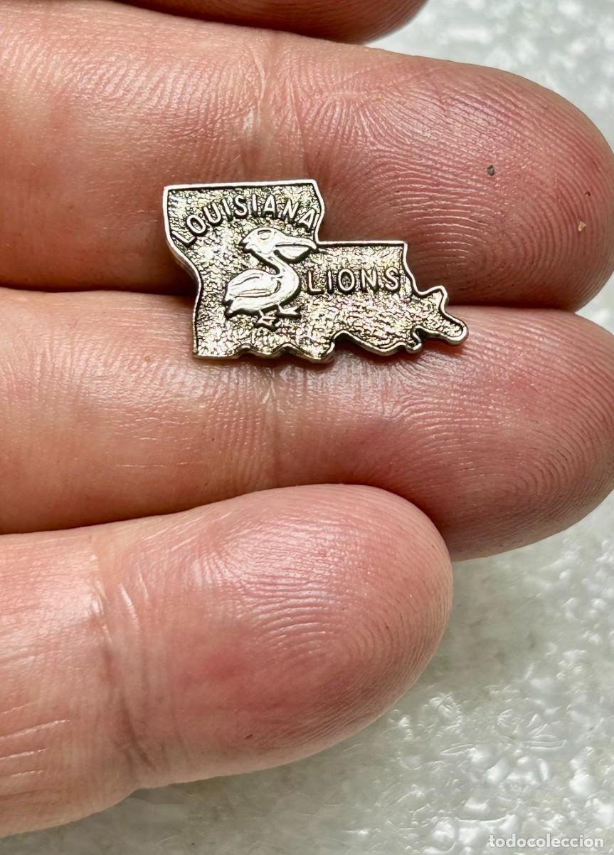 Collection pins: 4021.Pin Lions Clubs International (Club de Leones) del estado de Luisiana, Estados Unidos