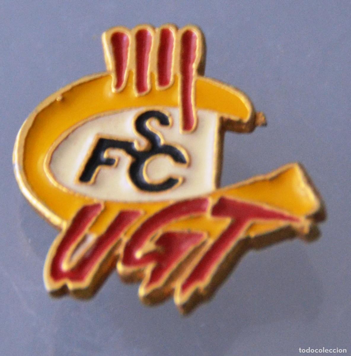 Pins de colecci&oacute;n: PIN UGT SINDICATO CIRCULACI&Oacute;N FERROVIARIO