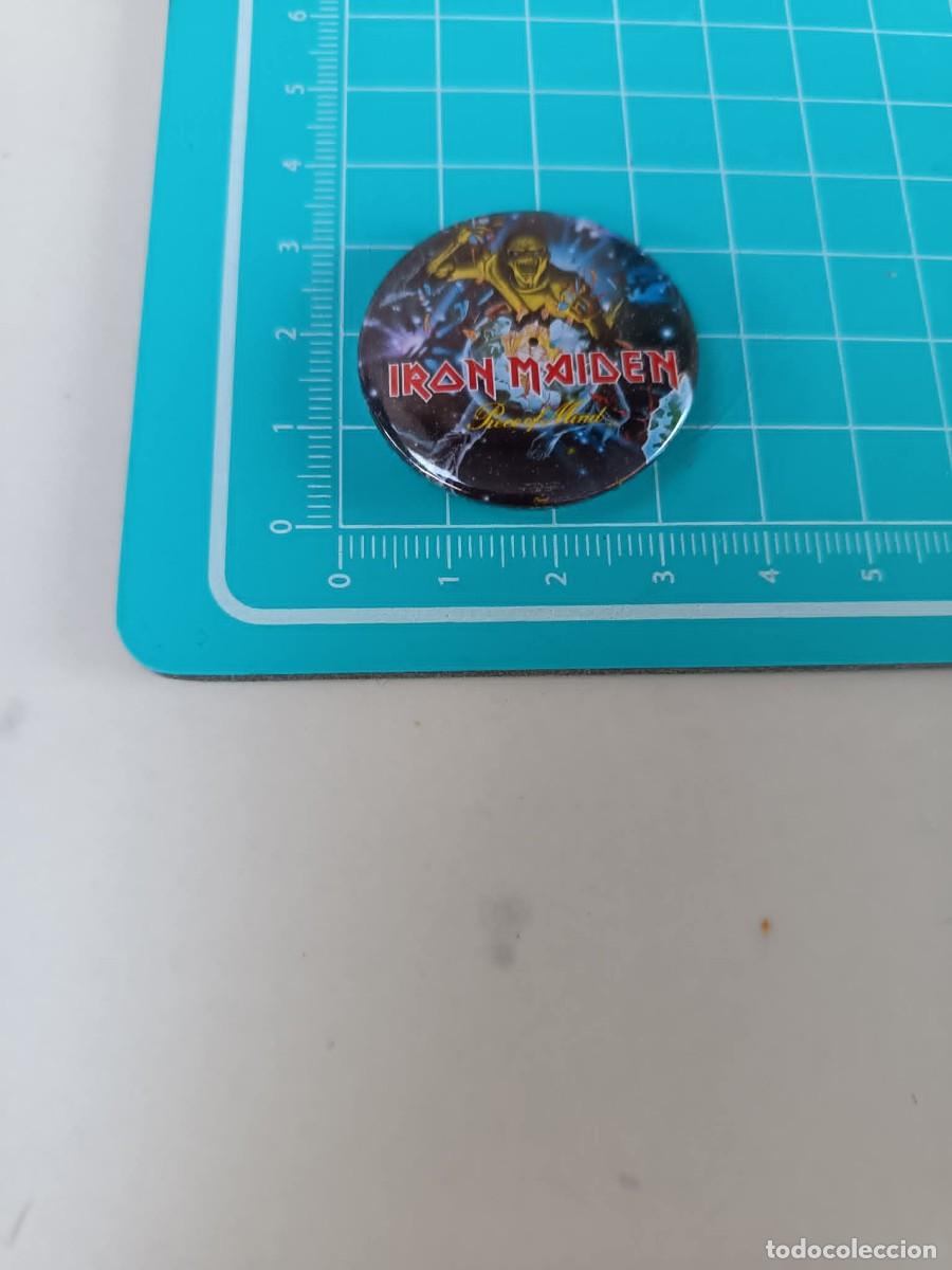 Pin's de collection: Chapa pin vintage Iron Maiden