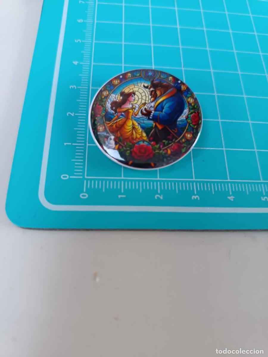Pins de colecci&oacute;n: Chapa pin vintage La Bella y La Bestia de Disney