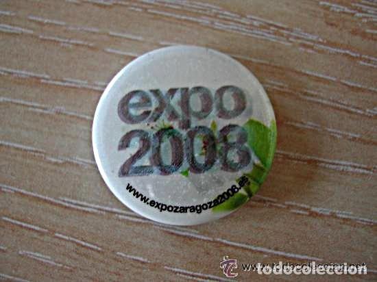 Pins de cole&ccedil;&atilde;o: Pin - Chapa - Expo Zaragoza 2008