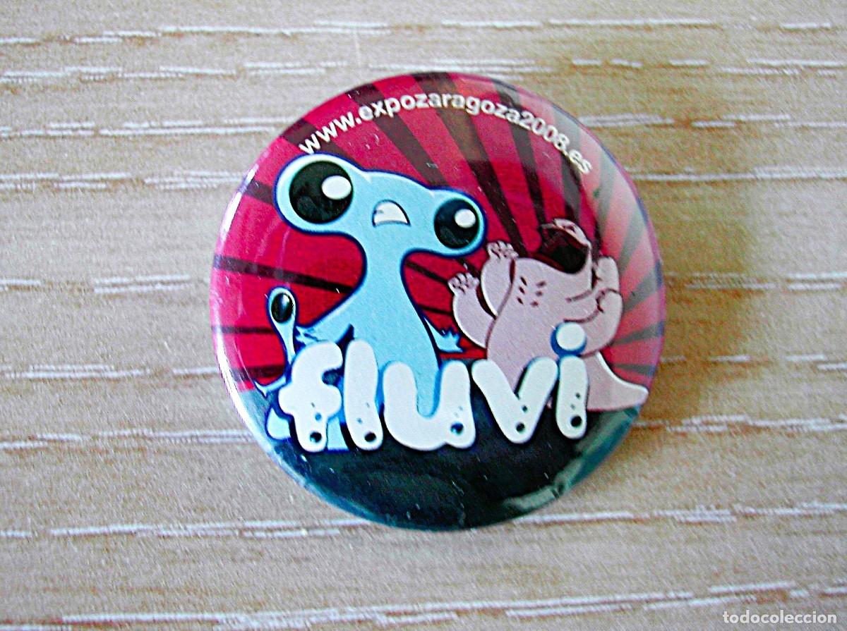 Pins de cole&ccedil;&atilde;o: Pin - Chapa - Expo Zaragoza 2008 - Fluvi.