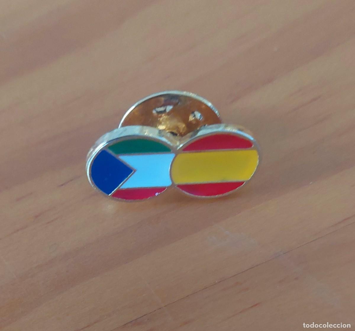 Pins de colecci&oacute;n: PIN BANDERAS ESPA&Ntilde;A Y GUINEA ECUATORIAL