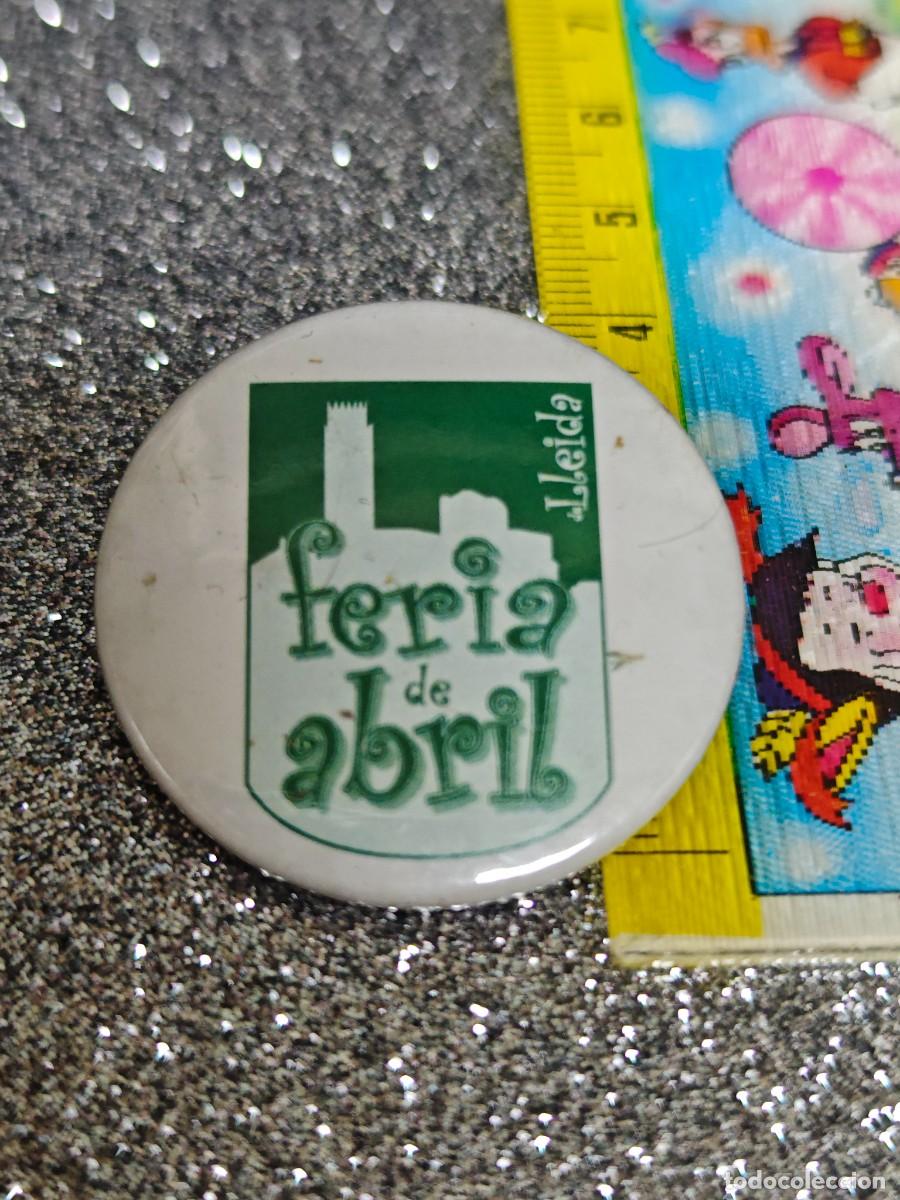 Pins de colecci&oacute;n: PIN CHAPA FERIA ABRIL LLEIDA
