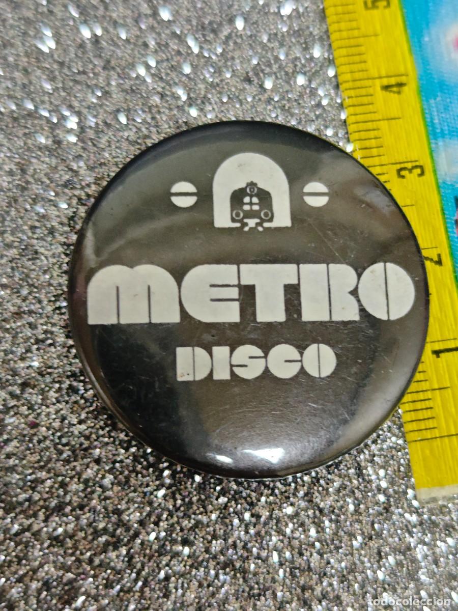 Pins de colecci&oacute;n: PIN CHAPA DISCOTECA METRO