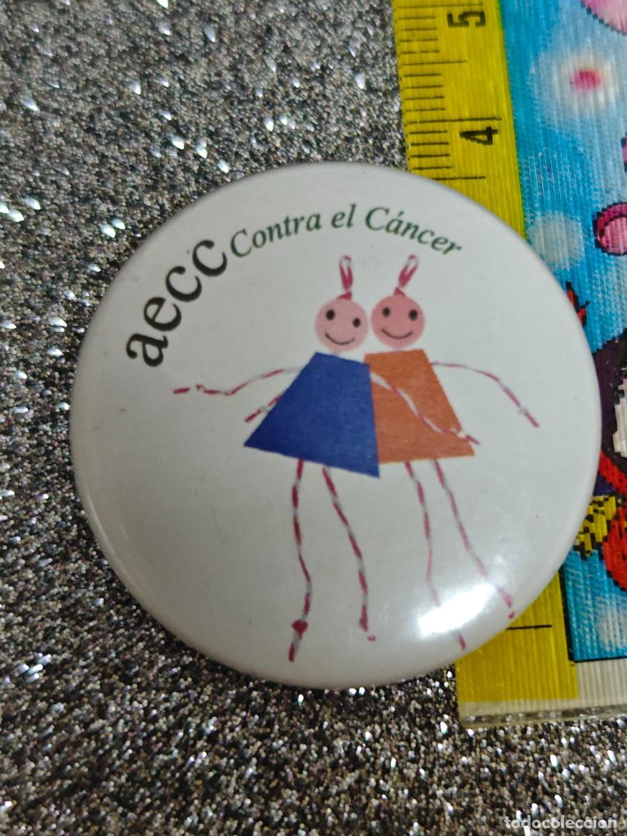 Pins de colecci&oacute;n: PIN CHAPA ASSOCIACION CONTRA EL CANCER