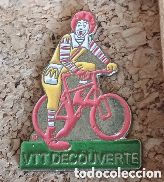 Pins de colecci&oacute;n: PIN MCDONALD'S VTT DECOUVERTE