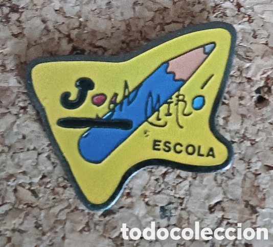 Pins de colecci&oacute;n: PIN ESCOLA JOAN MIR&Oacute;