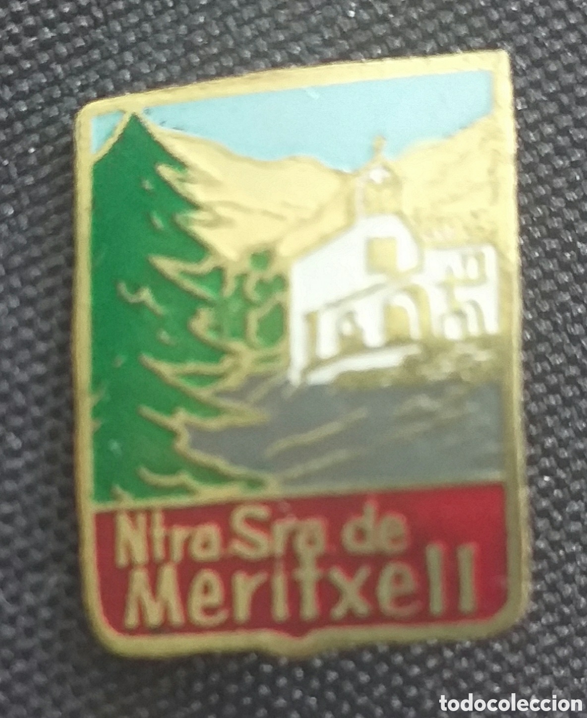 Pins de colecci&oacute;n: PIN AGUJA NTRA. SRA. DE MERITXELL- ANDORRA, A&Ntilde;OS 60/70.
