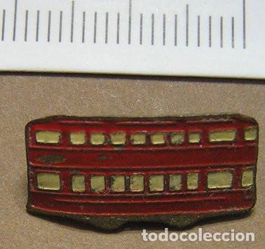 Pins de colecci&oacute;n: INSIGNIA ANTIGUA DE ALFILER - AUTOB&Uacute;S/VAG&Oacute;N DE DOS PISOS