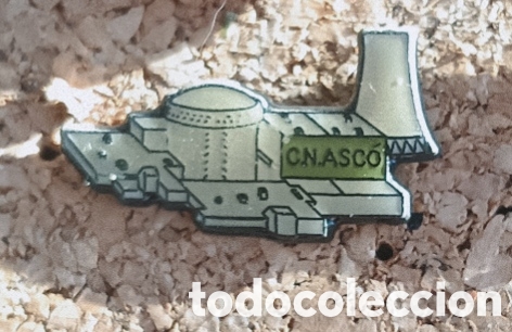 Pins de colecci&oacute;n: PIN CENTRAL NUCLEAR DE ASC&Oacute;