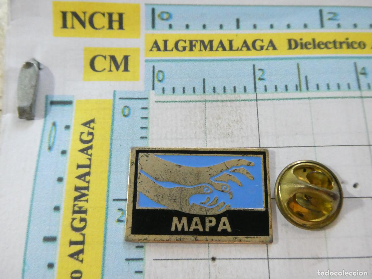 Pins de colecci&oacute;n: PIN DE MARCAS DE ROPA. GUANTES MAPA