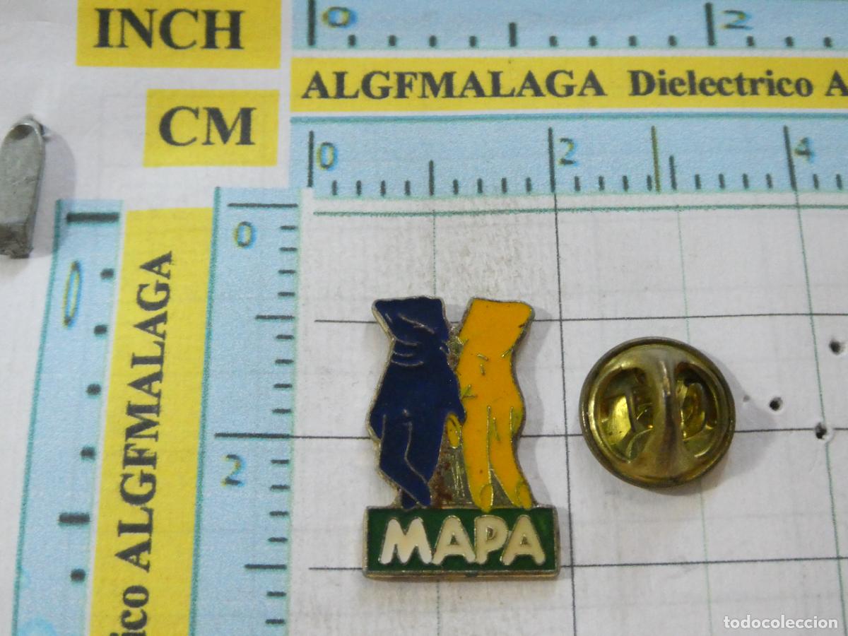 Pins de colecci&oacute;n: PIN DE MARCAS DE ROPA. GUANTES MAPA