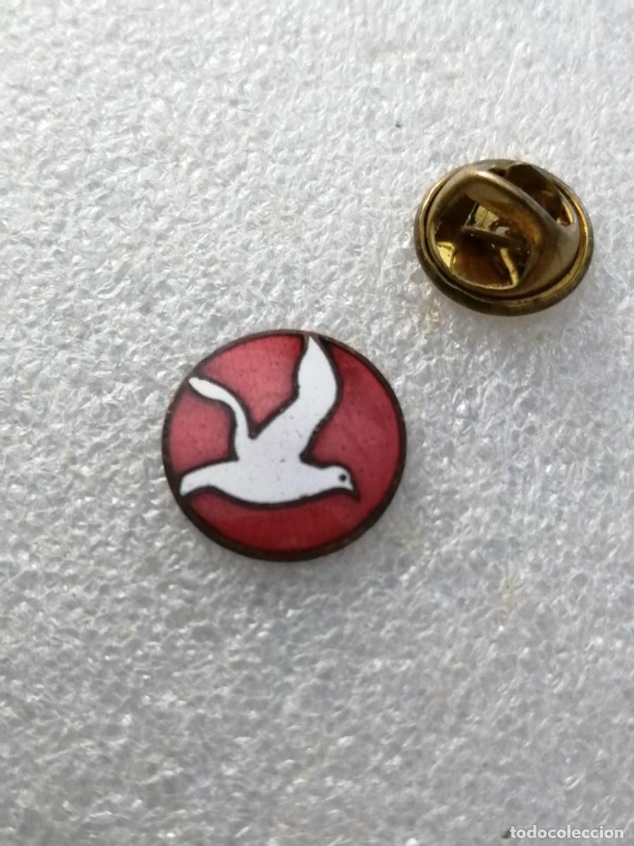 Pins de colecci&oacute;n: PINS 000 &Uacute;NICO BANCO DE LA EXPORTACI&Oacute;N 1965 VALENCIA PALOMA ABSORBIDO BBVA INSIGNIA ESMALTADO FUEGO
