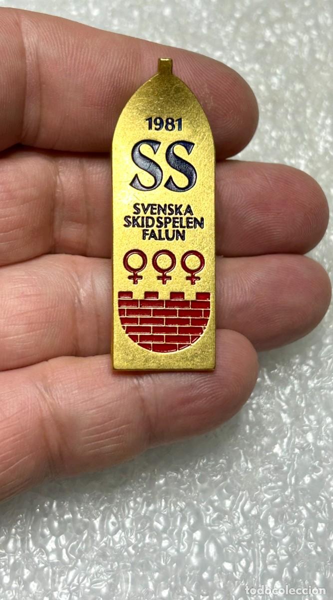 Collection pins: 4037.Pin de los Juegos de Esqu&iacute; de Suecia (Svenska Skidspelen) Falun en 1981