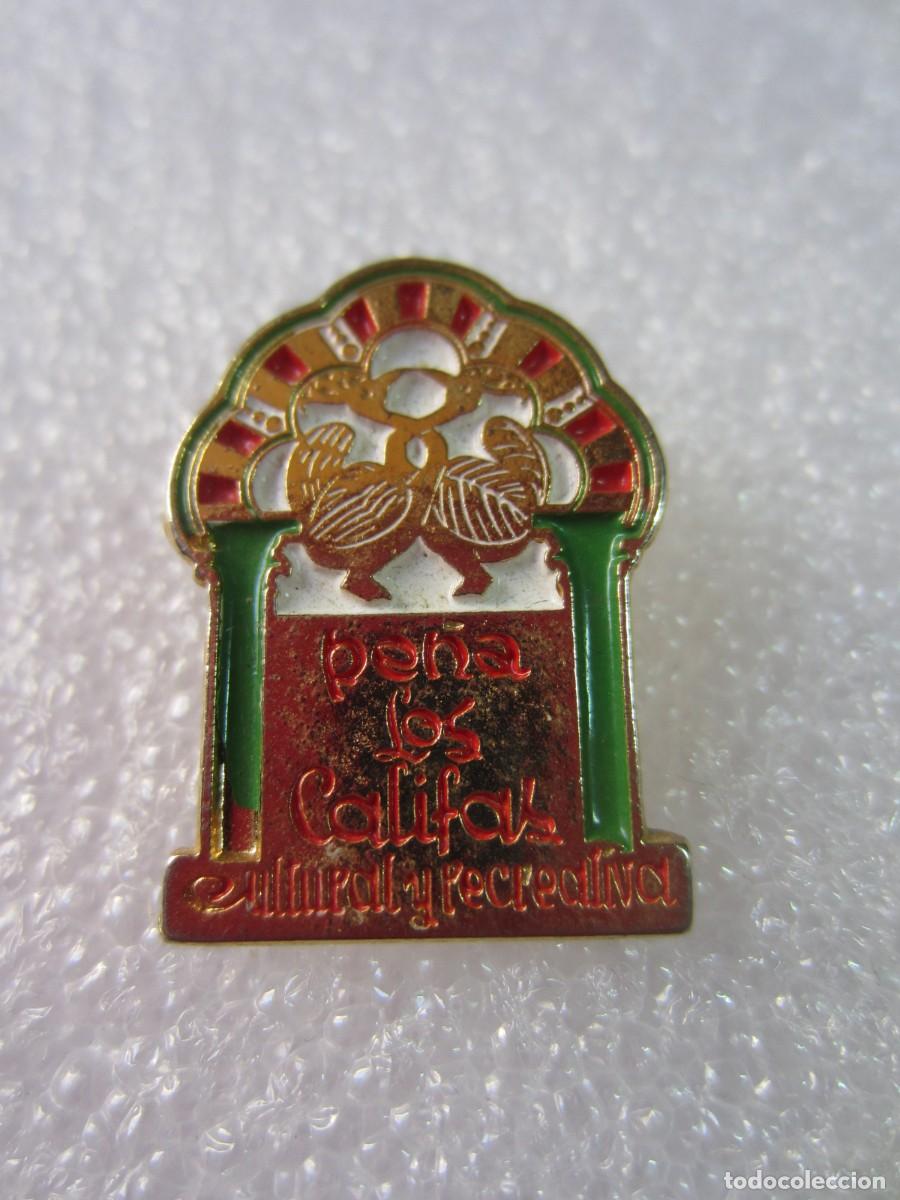 Pins de colecci&oacute;n: Pin Pe&ntilde;a Los Califas Cultural y Recreativa (Cordoba)