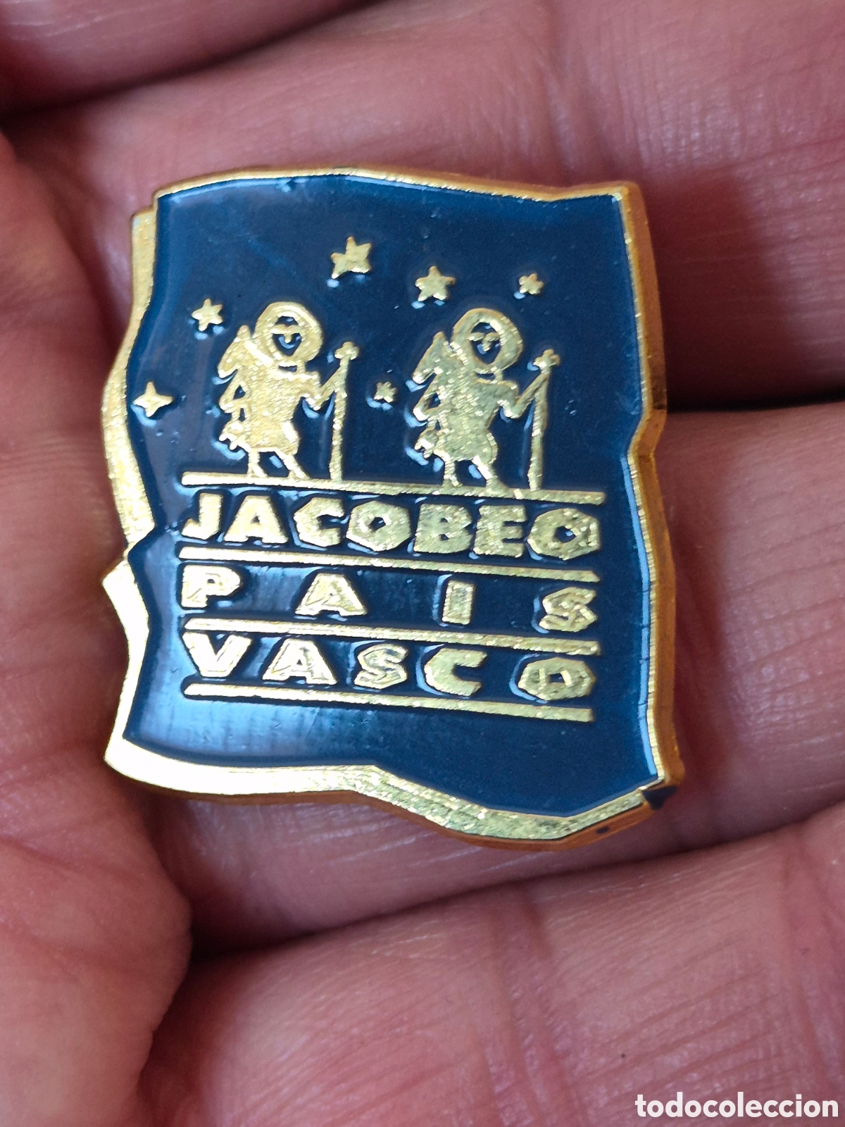 Pins de colecci&oacute;n: Pin Camino de Santiago Vasco
