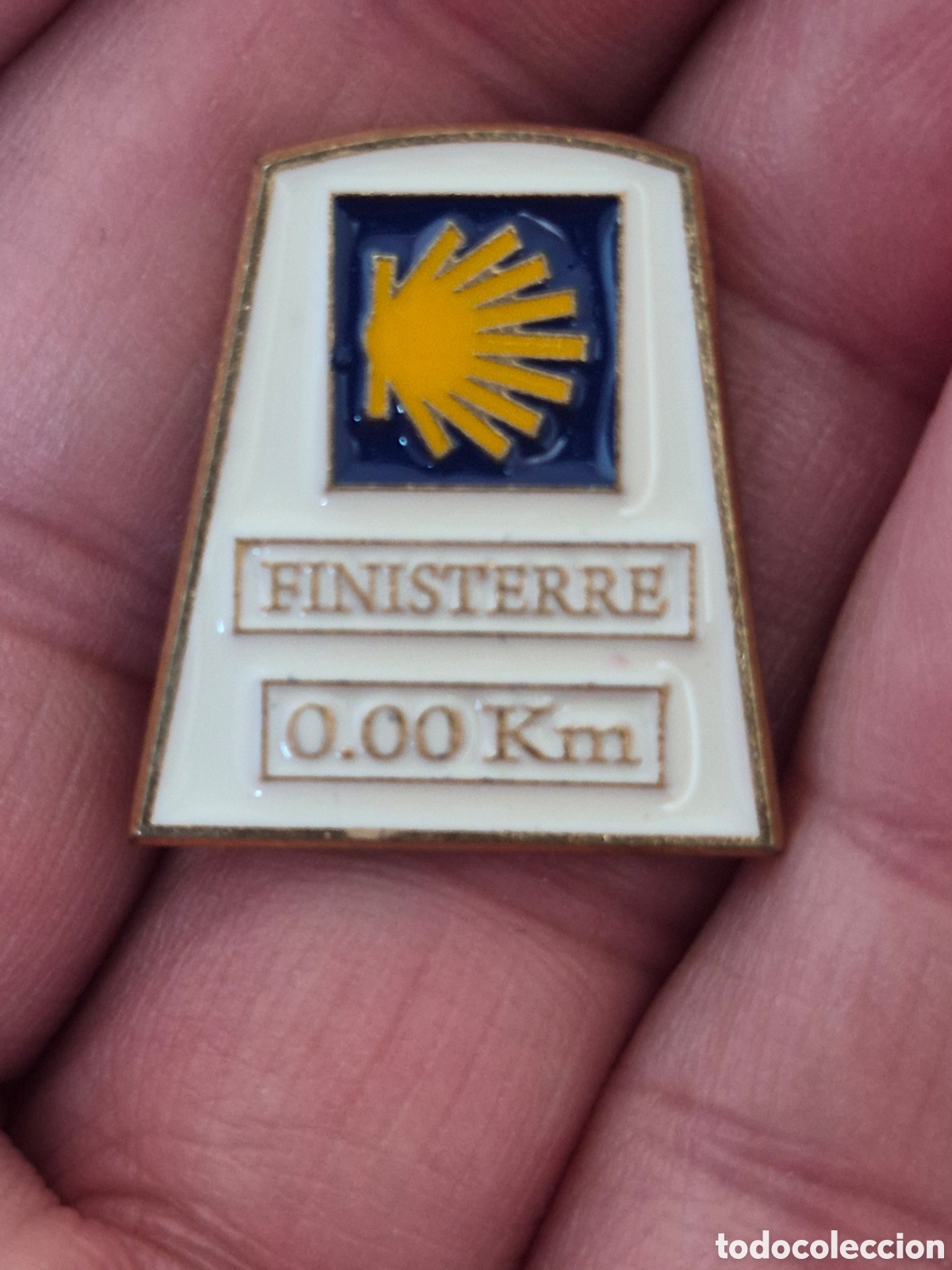 Sammlung von Pins: Pin Camino de Santiago Kilometro cero