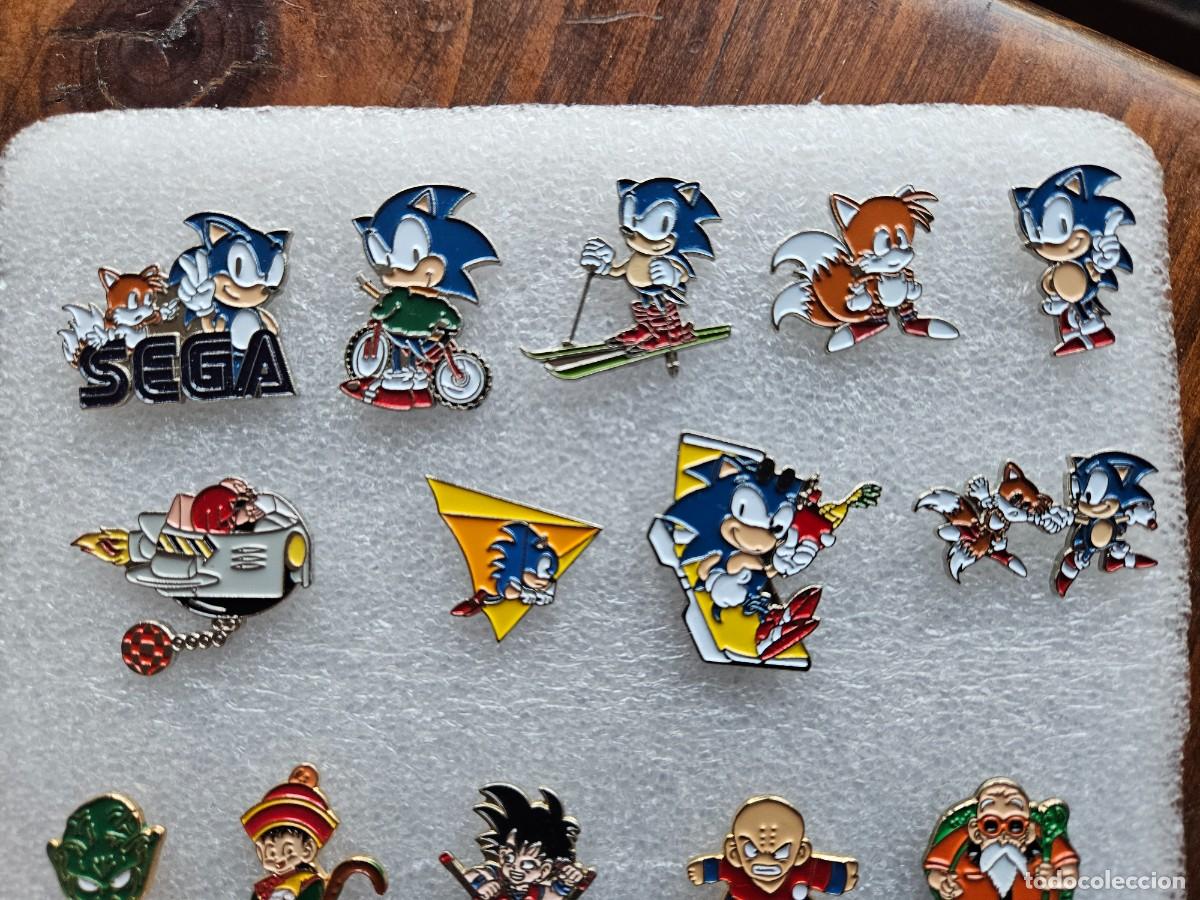 Pins de colecci&oacute;n: Pins Sonic Colecci&oacute;n completa sega pin