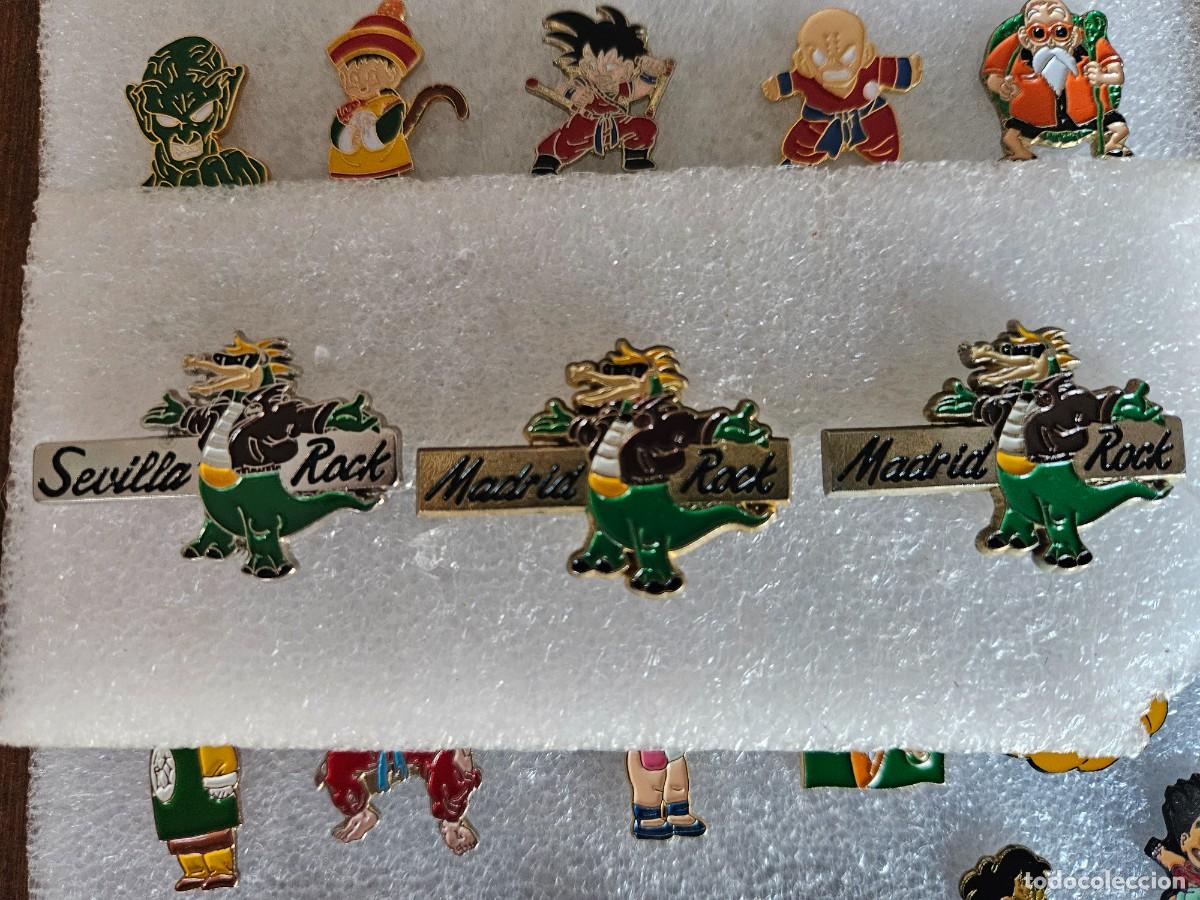 Pins de colecci&oacute;n: Pins Sevilla y Madrid Rock tienda de m&uacute;sica m&iacute;tica a&ntilde;os 80 y 90