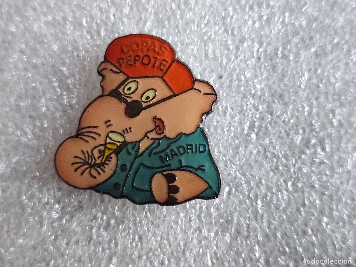 Pins de colecci&oacute;n: Pin del m&iacute;tico Bar de copas Pepote de Madrid pins pub